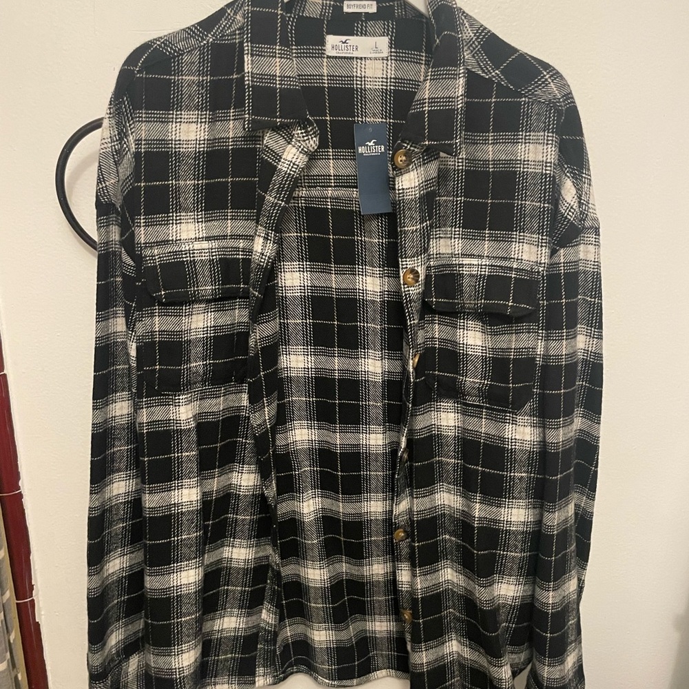 Boyfriend Fit Shirt Jacket NWT